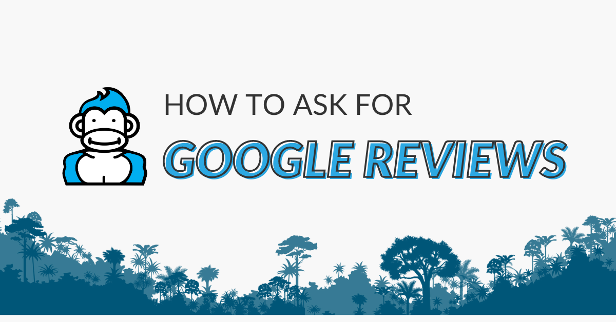 Image displaying the guide title "How to ask for Google Reviews"