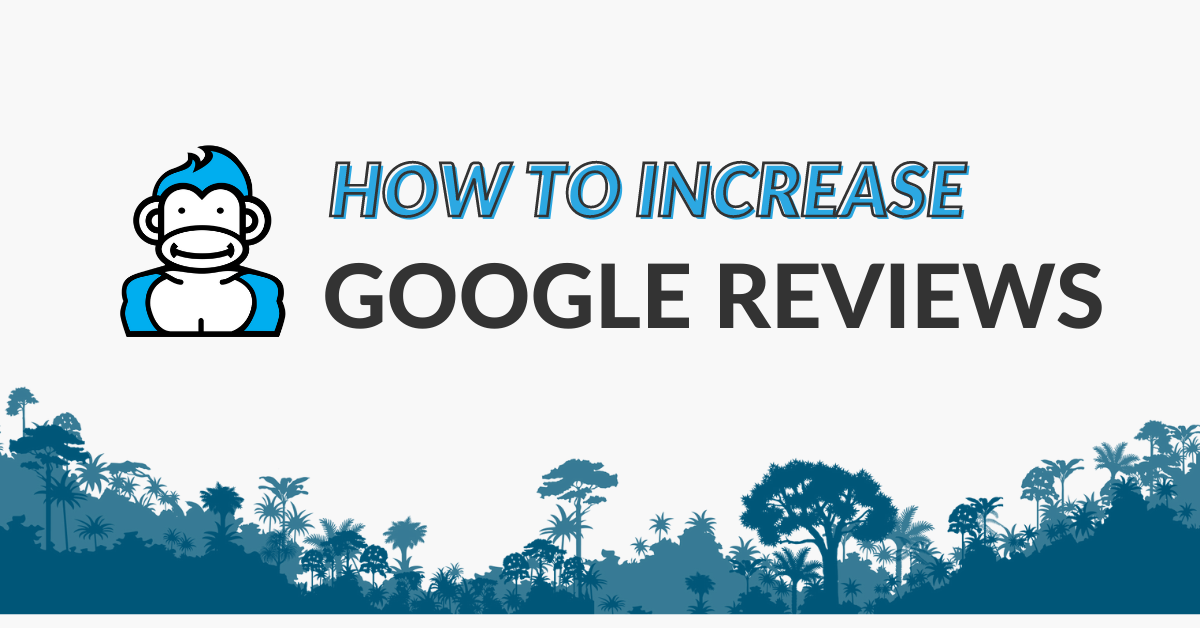 Image displaying the guide title "How to Increase Google Reviews"